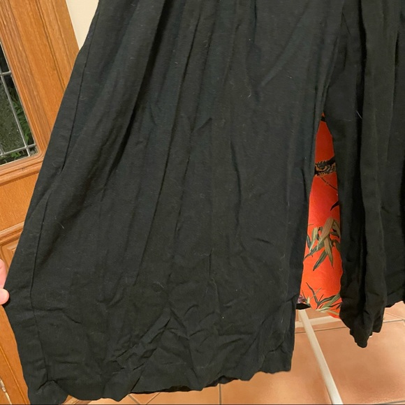 Cotton On Linen Style Black Wide-Leg Pants - size 10 - Picture 6 of 7